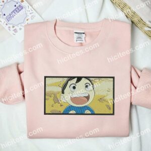 Bojji Ousama Ranking Anime Embroidered Shirt2
