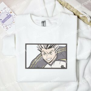 Bokuto Koutarou Face Haikyuu Anime Embroidered Shirt 1 Bokuto Koutarou Face Haikyuu Anime Embroidered Shirt2