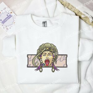 Buddha Face Record Of Ragnarok Anime Embroidered Shirt2