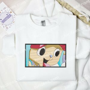 Chopper Cute Face One Piece Anime Embroidered Shirt 1 Chopper Cute Face One Piece Anime Embroidered Shirt2