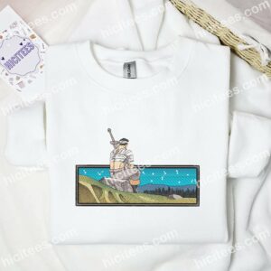 Guts Back Berserk Anime Embroidered Shirt 1 Guts Back Berserk Anime Embroidered Shirt