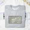 Guts Berserk Anime Embroidered Shirt