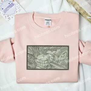 Guts Berserk Anime Embroidered Shirt 1 Guts Berserk Anime Embroidered Shirt2 1