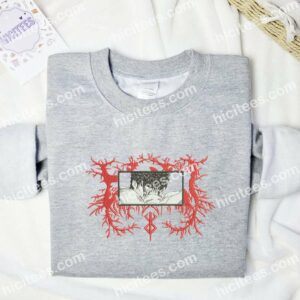 Guts Eyes Berserk Anime Embroidered Shirt 2 Guts Eyes Berserk Anime Embroidered Shirt3