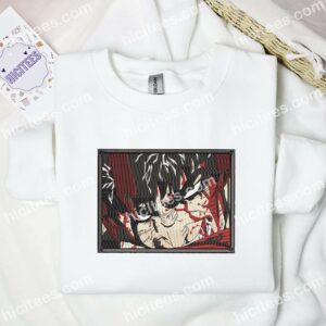Guts Face Berserk Anime Embroidered Shirt 1 Guts Face Berserk Anime Embroidered Shirt