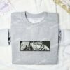 Guts Face Berserk Anime Embroidered Shirt
