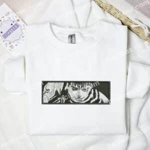 Guts Face Berserk Anime Embroidered Shirt 2 Guts Face Berserk Anime Embroidered Shirt 1