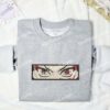 Daki Eyes Demon Slayer Anime Embroidered Shirt