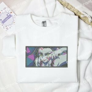 Daki Face Demon Slayer Anime Embroidered Shirt 1 Daki Face Demon Slayer Anime Embroidered Shirt 3 3