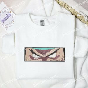 Marshall D Teach Eyes One Piece Anime Embroidered Shirt 3