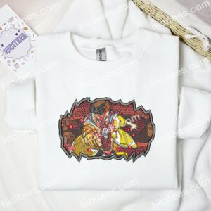 David Gun Cyberpunk Edgerunners Anime Embroidered Shirt 3