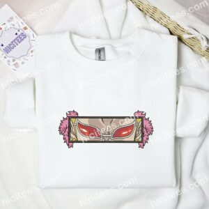 Doflamingo Eyes One Piece Anime Embroidered Shirt 1 Doflamingo Eyes One Piece Anime Embroidered Shirt 3 1