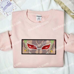 Doflamingo Eyes One Piece Anime Embroidered Shirt