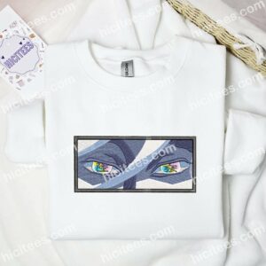 Douma Eyes Demon Slayer Anime Embroidered Shirt 1 Douma Eyes Demon Slayer Anime Embroidered Shirt 3 3