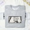 Mello Death Note Anime Embroidered Shirt