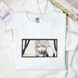 Mello Death Note Anime Embroidered Shirt 3