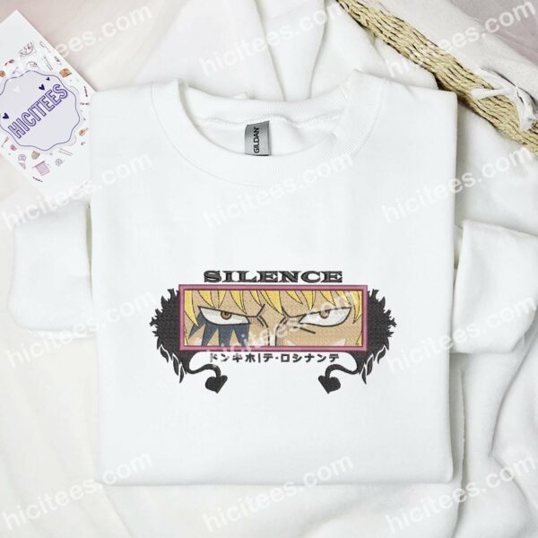 Rosinante Eyes One Piece Anime Embroidered Shirt