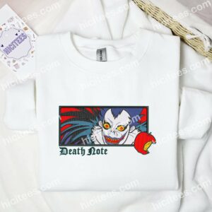 Ryuk Death Note Anime Embroidered Shirt 3