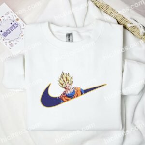 Goku Super Saiyan Dragon Ball Anime Embroidered Shirt 1 Goku Super Saiyan Dragon Ball Anime Embroidered Shirt 3