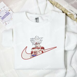 Goku Ultra Instinct Dragon Ball Anime Embroidered Shirt 1 Goku Ultra Instinct Dragon Ball Super Anime Embroidered Shirt 3