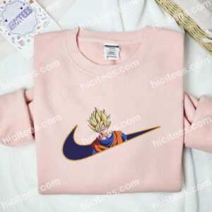 Goku Super Saiyan Dragon Ball Anime Embroidered Shirt 2 Goku Super Saiyan Dragon Ball Anime Embroidered Shirt