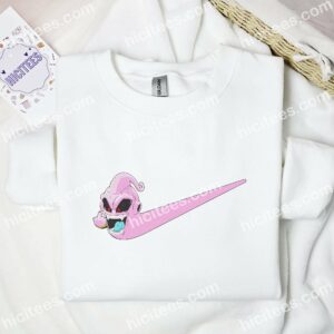Majin Buu Dragon Ball Anime Embroidered Shirt 1 Majin Buu Dragon Ball Anime Embroidered Shirt 3