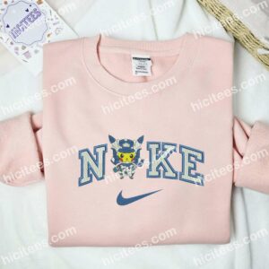 Pikachu Cosplay Pokemon Anime Embroidered Shirt 2 Pikachu Cosplay Pokmon Anime Embroidered Shirt