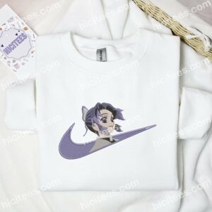 Shinobu Face Demon Slayer Anime Embroidered Shirt 2