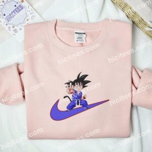 Son Goku Kid Dragon Ball Anime Embroidered Shirt 2 Son Goku Kid Dragon Ball Anime Embroidered Shirt