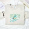 Squirtle Pokemon Anime Embroidered Shirt