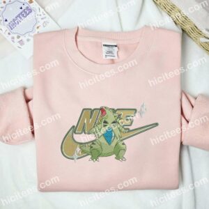 Tyranitar Pokmon Anime Embroidered Shirt