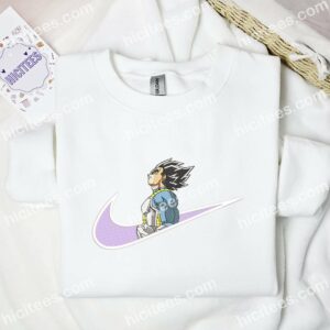 Vegeta Cool Dragon Ball Anime Embroidered Shirt 1 Vegeta Cool Dragon Ball Anime Embroidered Shirt 3