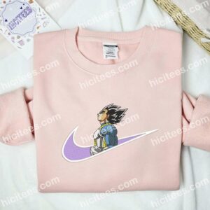 Vegeta Cool Dragon Ball Anime Embroidered Shirt 2 Vegeta Cool Dragon Ball Anime Embroidered Shirt