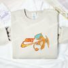 Charizard Pokemon Anime Embroidered Shirt