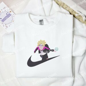 Boruto Naruto Next Generations Anime Embroidered Shirt 1 Boruto Naruto Next Generations Anime Embroidered Shirt 3