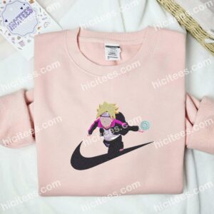 Boruto Naruto Next Generations Anime Embroidered Shirt 2 Boruto Naruto Next Generations Anime Embroidered Shirt