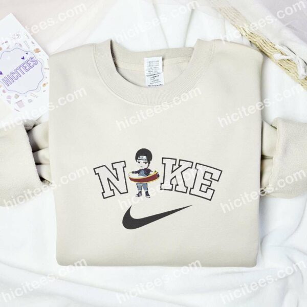 Sai Yamanaka Chibi Naruto Anime Embroidered Shirt