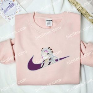 Daki Demon Slayer Anime Embroidered Shirt 2 Daki Demon Slayer Anime Embroidered Shirt