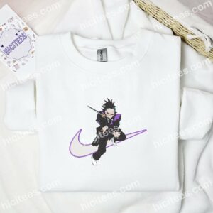 Genya Shinazugawa Demon Slayer Anime Embroidered Shirt 1 Genya Shinazugawa Demon Slayer Anime Embroidered Shirt 3