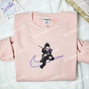 Genya Shinazugawa Demon Slayer Anime Embroidered Shirt 2 Genya Shinazugawa Demon Slayer Anime Embroidered Shirt