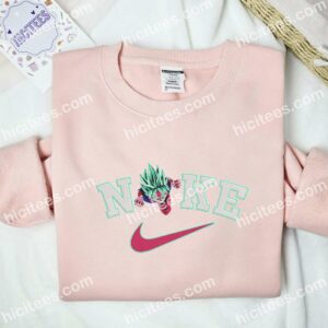 Goku Super Saiyan Dragon Ball Anime Embroidered Shirt 1