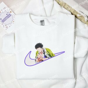 Himejima Gyomei Demon Slayer Anime Embroidered Shirt 1 Himejima Gyomei Demon Slayer Anime Embroidered Shirt 3