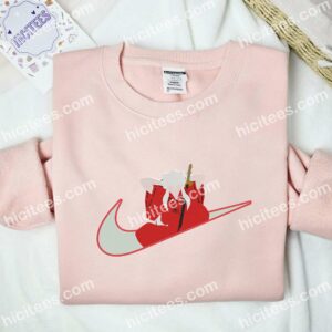 InuYasha Sitting InuYasha Anime Embroidered Shirt