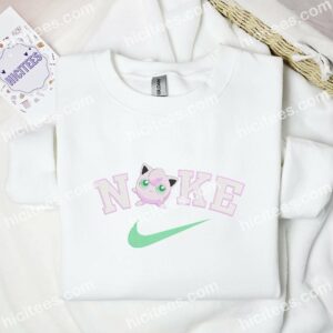 Jigglypuff Pokemon Anime Embroidered Shirt 1 Jigglypuff Pokmon Anime Embroidered Shirt 3