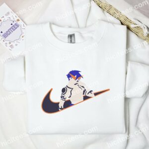 Kamina Tengen Toppa Gurren Lagann Anime Embroidered Shirt 3