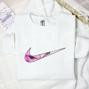 Majin Buu Eyes Dragon Ball Anime Embroidered Shirt 1 Majin Buu Eyes Dragon Ball Anime Embroidered Shirt 3