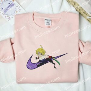 Meliodas Nanatsu No Taizai Anime Embroidered Shirt