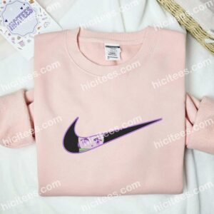 Nezuko Face Demon Slayer Anime Embroidered Shirt 2 Nezuko Face Demon Slayer Anime Embroidered Shirt 1