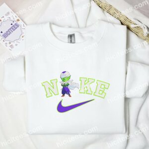 Piccolo Dragon Ball Anime Embroidered Shirt 1 Piccolo Dragon Ball Anime Embroidered Shirt 3
