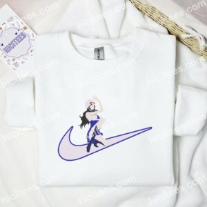 Robin Sexy One Piece Anime Embroidered Shirt 1 Robin Sexy One Piece Anime Embroidered Shirt 3